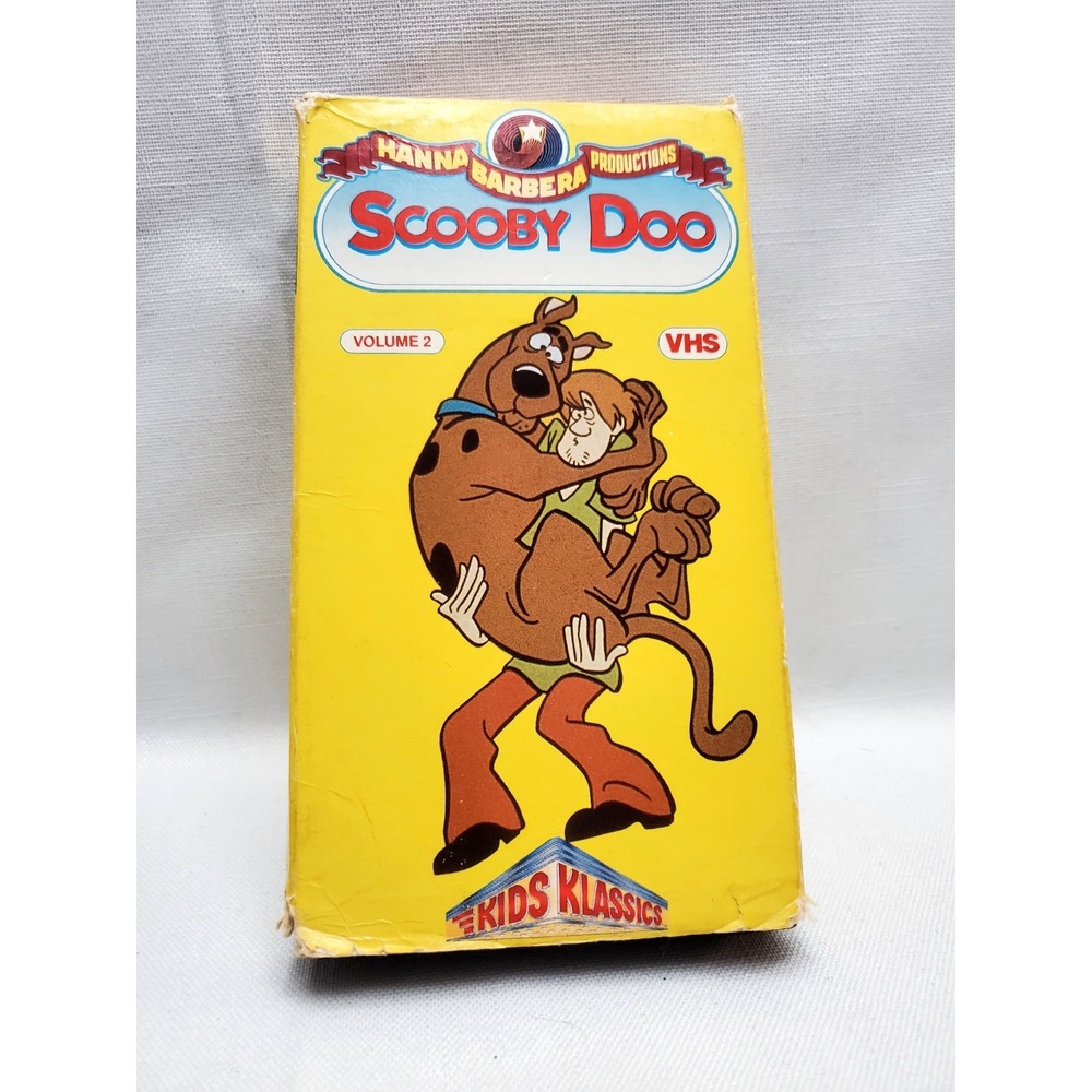 Scooby and Scrappy-Doo Vol 2 VHS Tape 1979‎ Worldvision RARE!!!